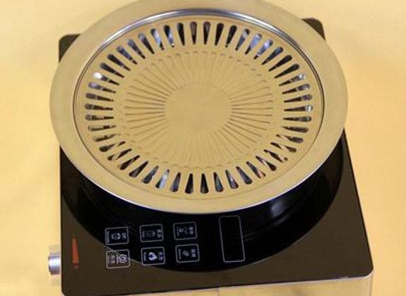 Electric ceramic furnace control panel